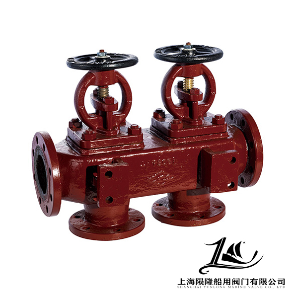 GB1855-93 船用法蘭鑄鐵單排雙聯(lián)